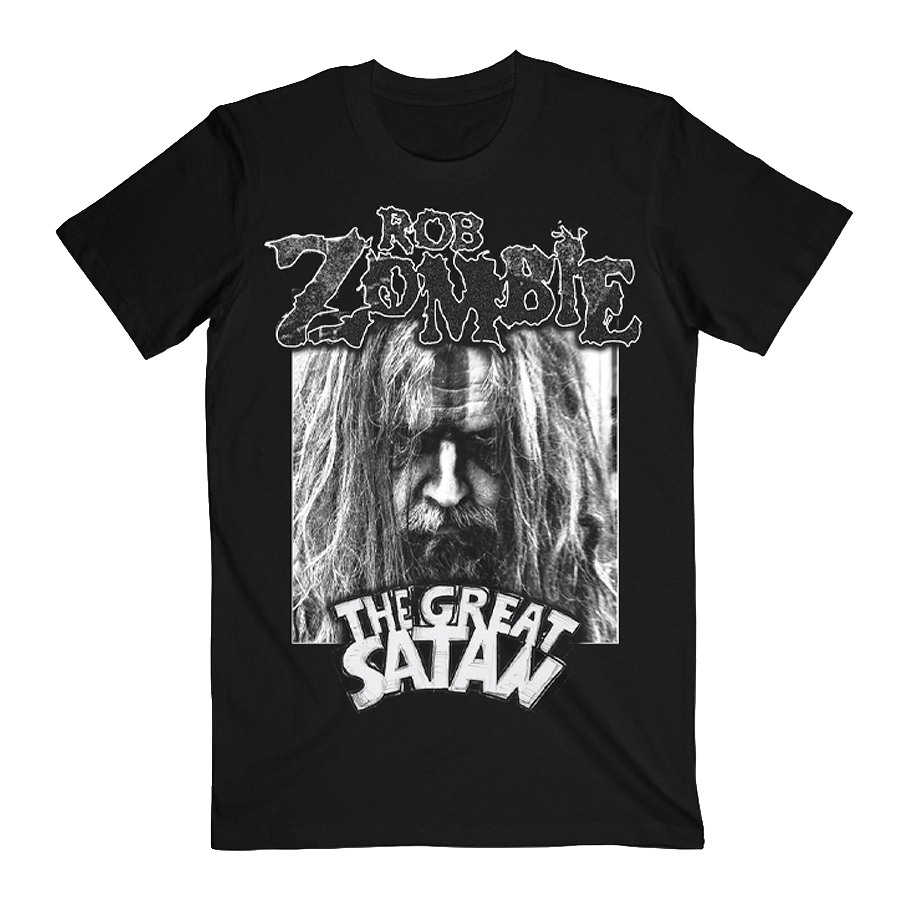 The Great Satan Portrait Tee – Rob Zombie Store