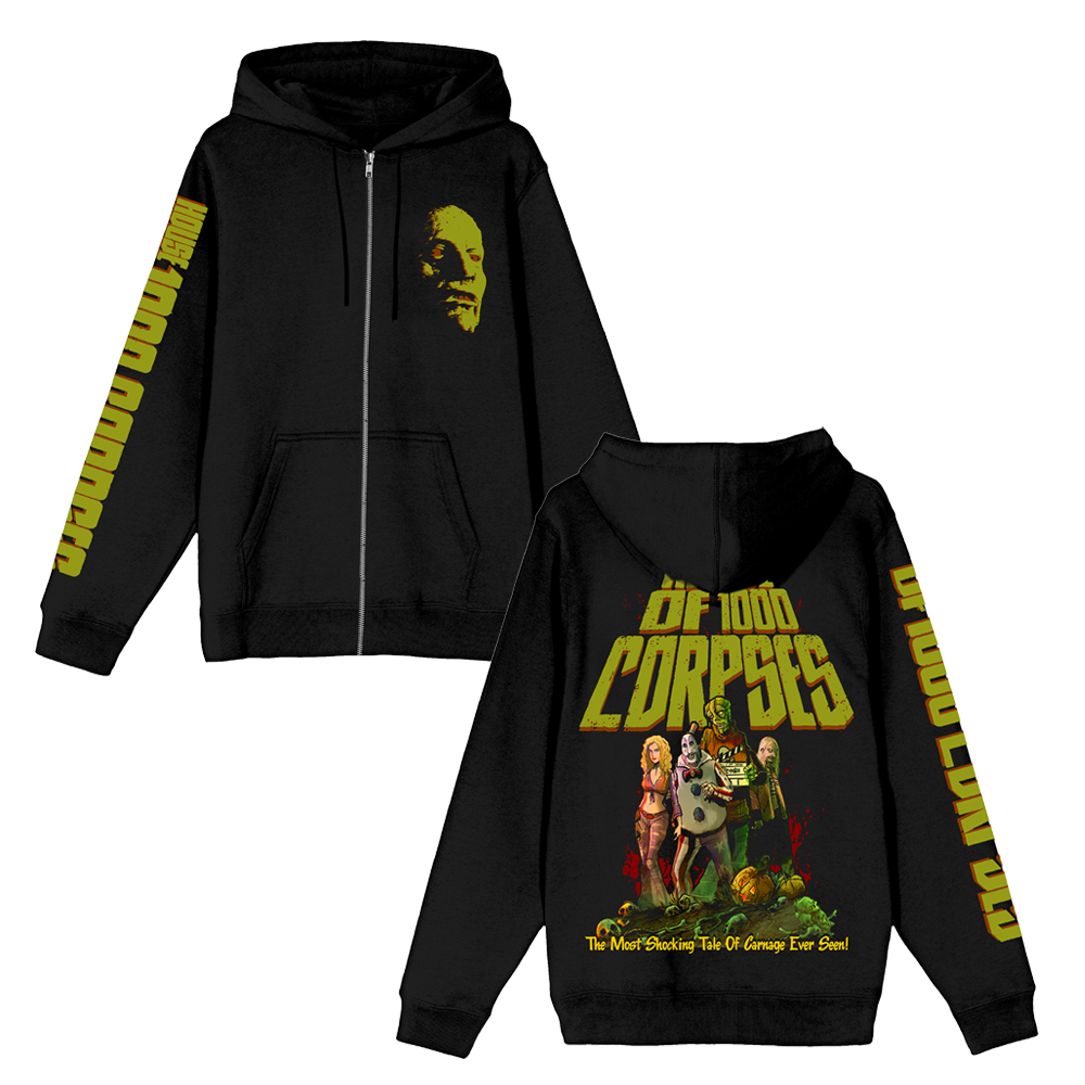 Corpses & Carnage Zip Hoodie – Rob Zombie Store