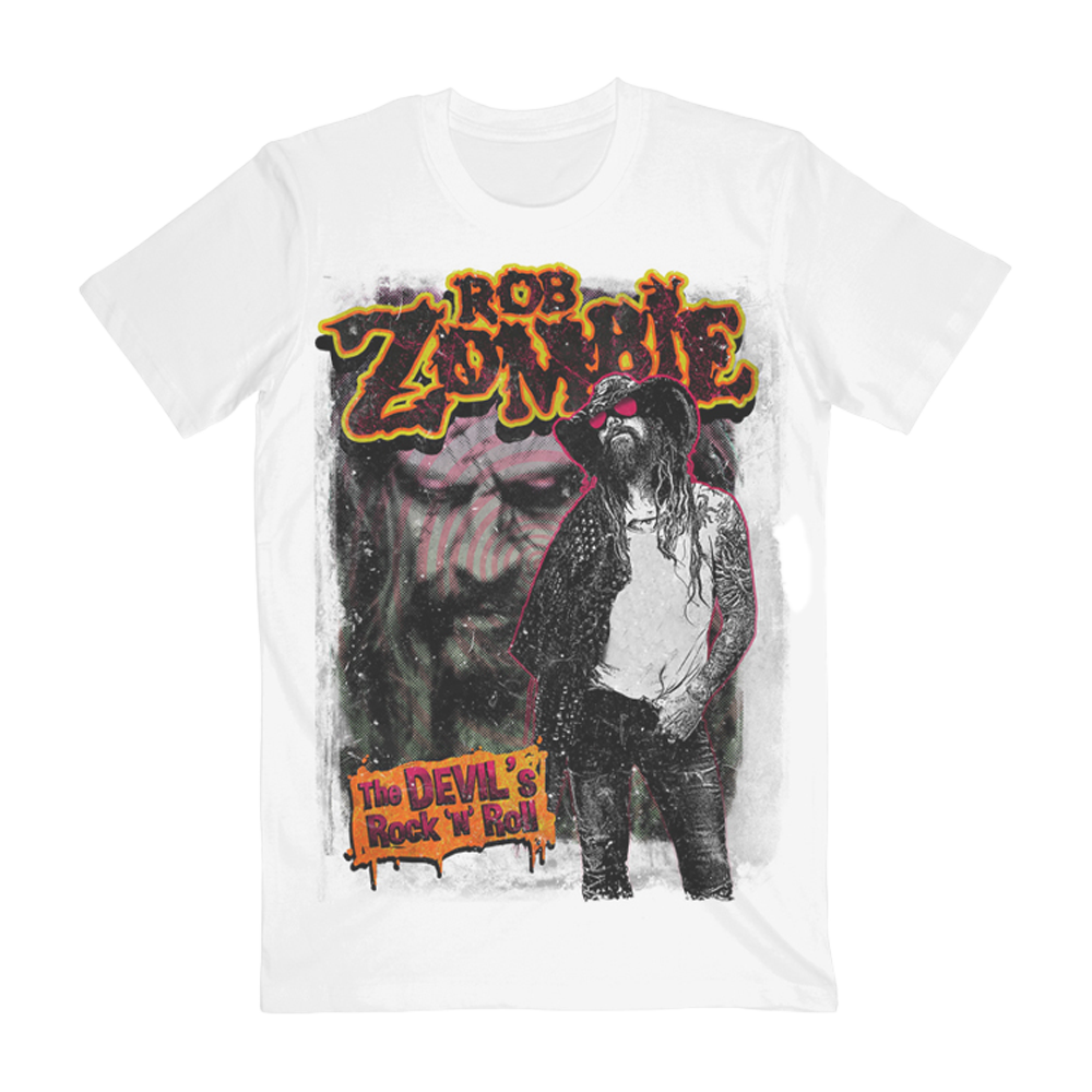 Devils Rock N Roll Tee – Rob Zombie Store Devils Rock N Roll Tee – Rob Zombie Store