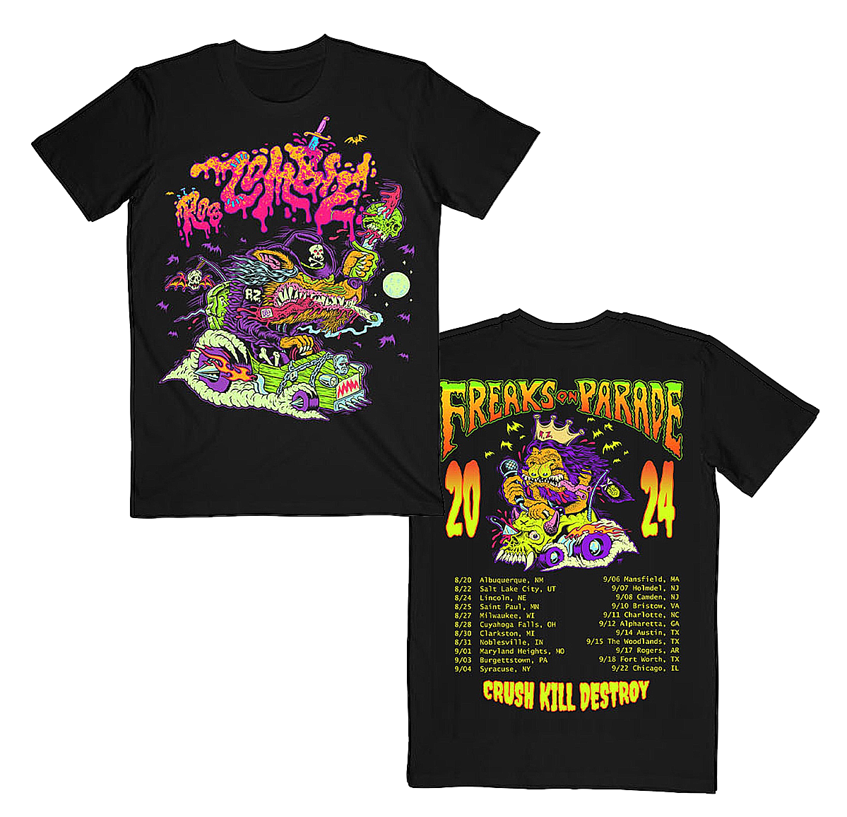 Werewolf with Freaks Itin Tee