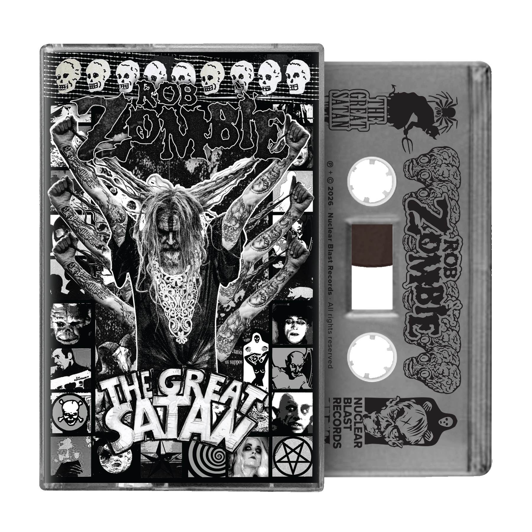 The Great Satan Cassette – Rob Zombie Store