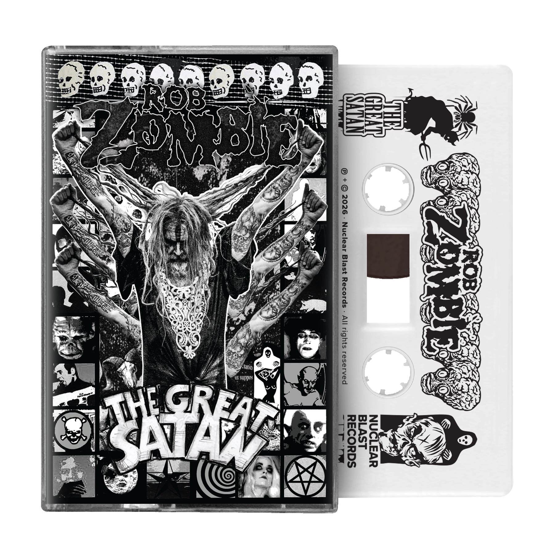 RAN THE WALKING CEMETERY カセットテープ Cemetery Reign: Confined to Time Cassette Tape (Clear