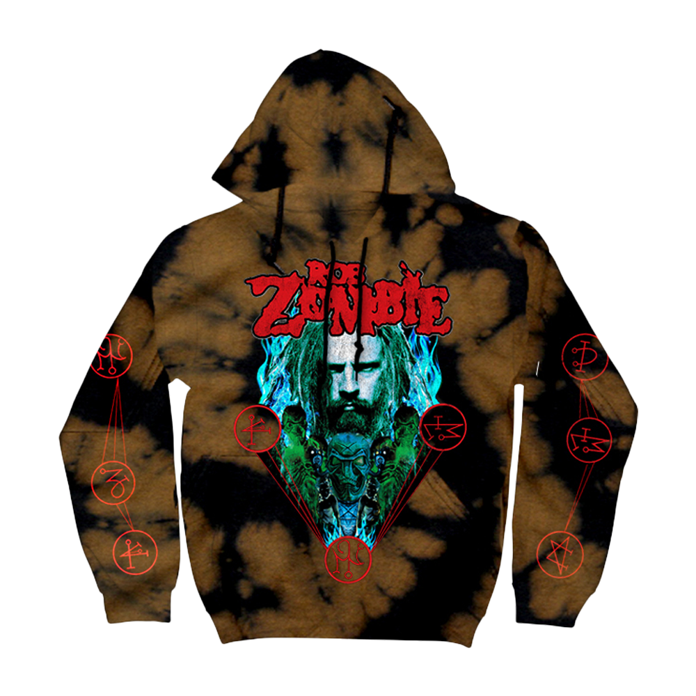 Sinister Urge Ritual Crystal Wash Hoodie