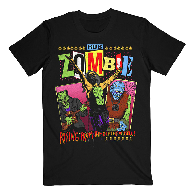 Rising From The Depths Tee – Rob Zombie Store