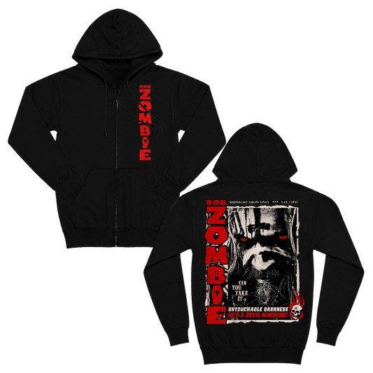 Devil Machine Zip Hoodie