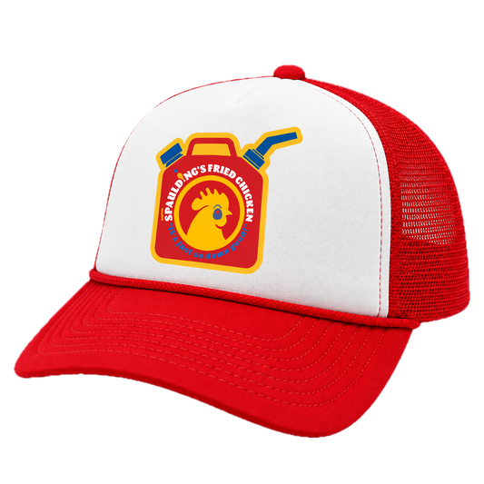 Captain Spaulding's Fried Chicken Gas Can Trucker
