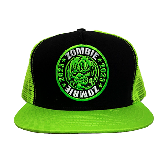 Zombie Head Trucker Hat