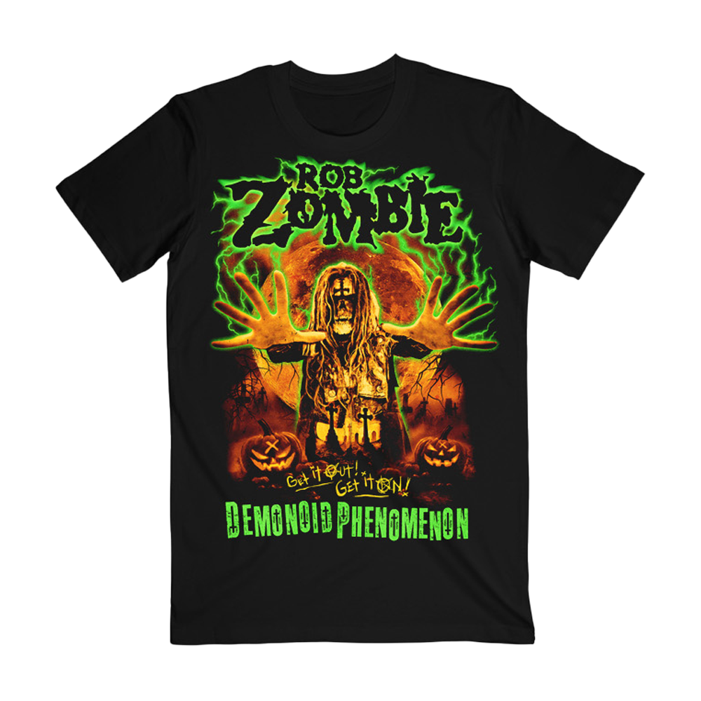 Demonoid Graveyard Tee – Rob Zombie Store