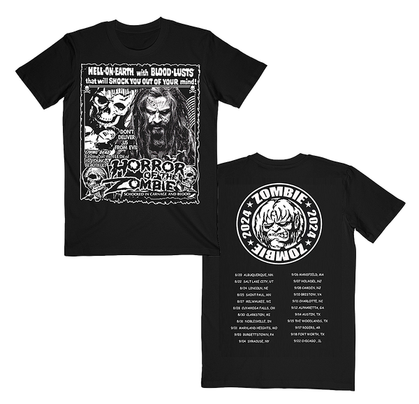 Horror of the Zombie Itin Tee – Rob Zombie Store