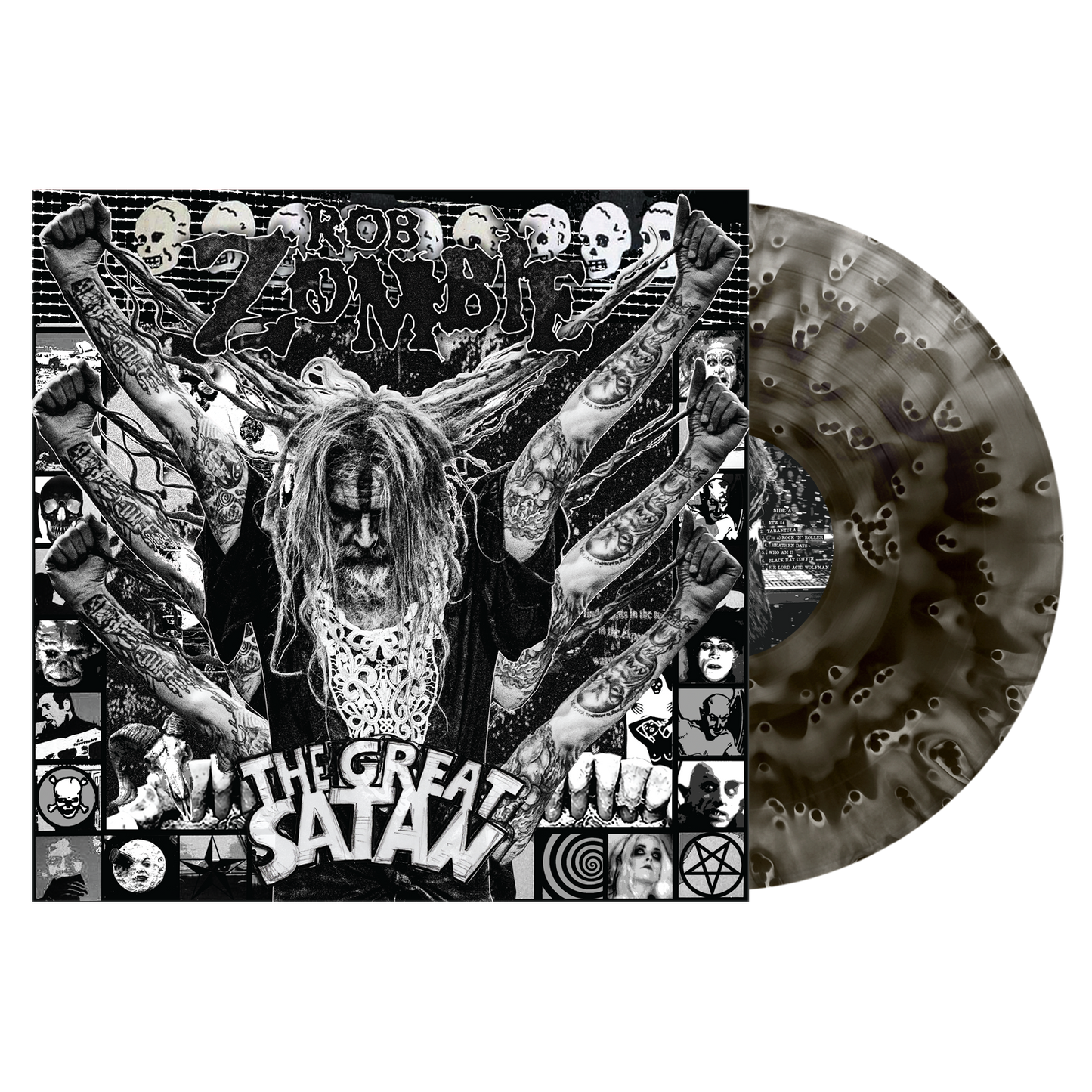 The Great Satan Ghostly Black LP