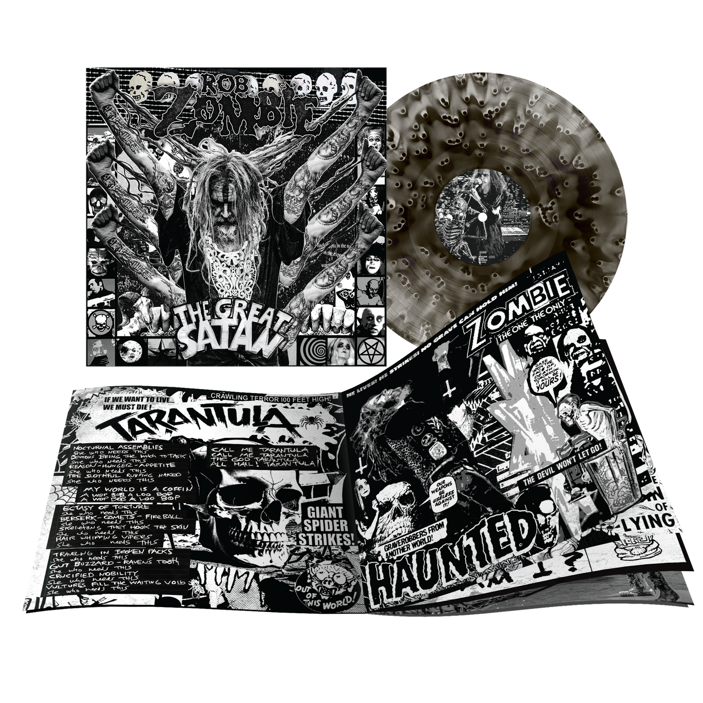 The Great Satan Ghostly Black LP