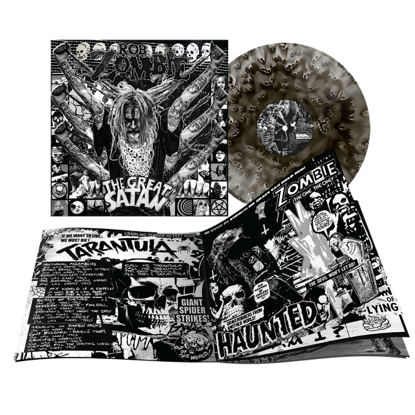 The Great Satan Ghostly Black LP – Rob Zombie Store