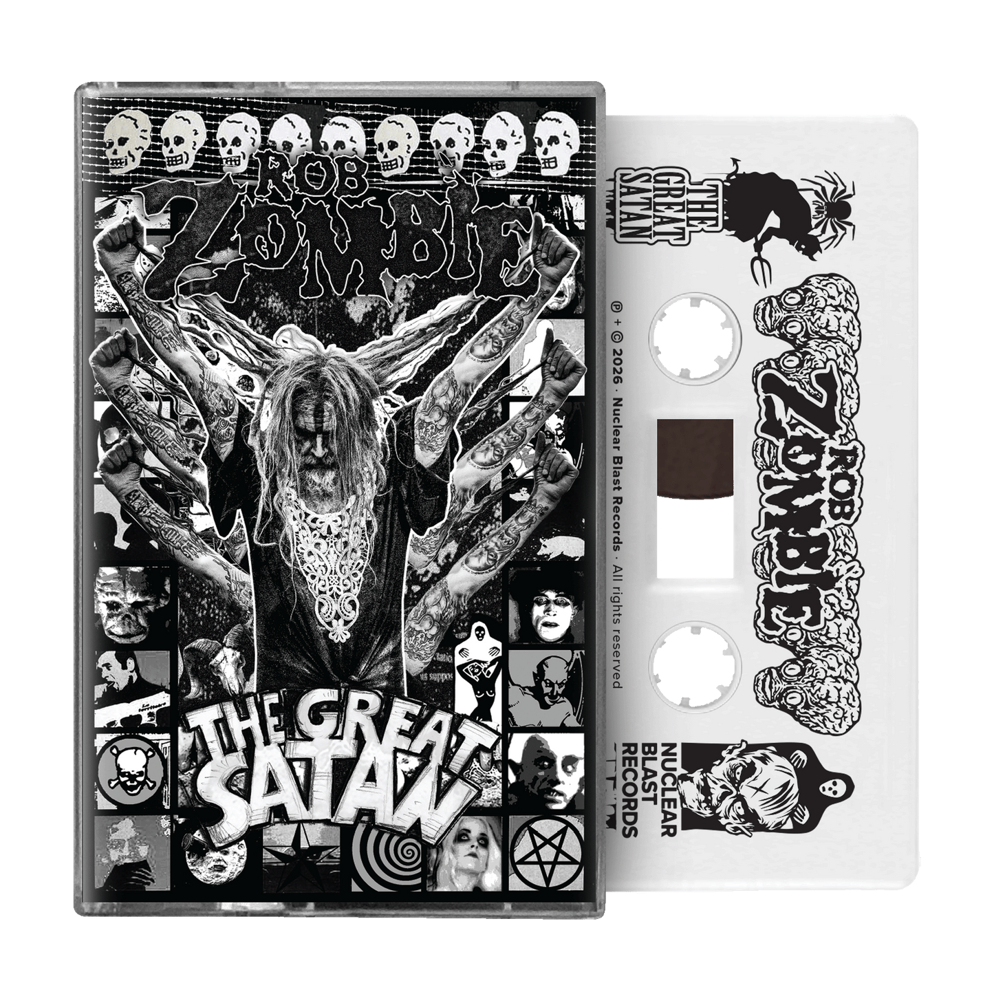 The Great Satan White Cassette