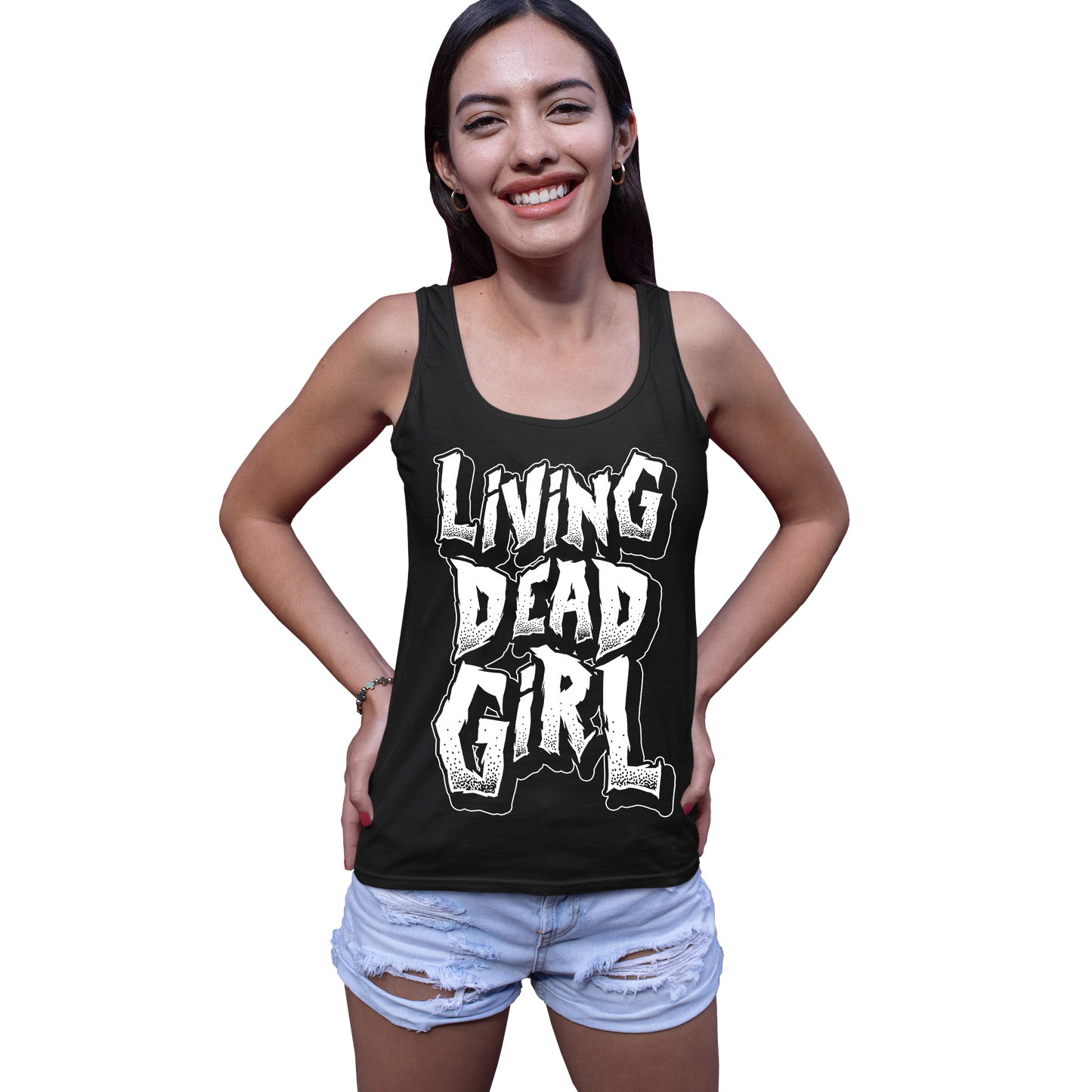 Living Dead Girls Stacked Women's Tank